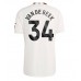 Tanie Strój piłkarski Manchester United Donny van de Beek #34 Koszulka Trzeciej 2023-24 Krótkie Rękawy